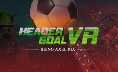 Header Goal VR: Being Axel Rix – UI Design – VR PC Game on Steam